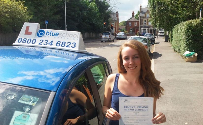 Congratulations to Fran Pitcher on passing your test in Reading