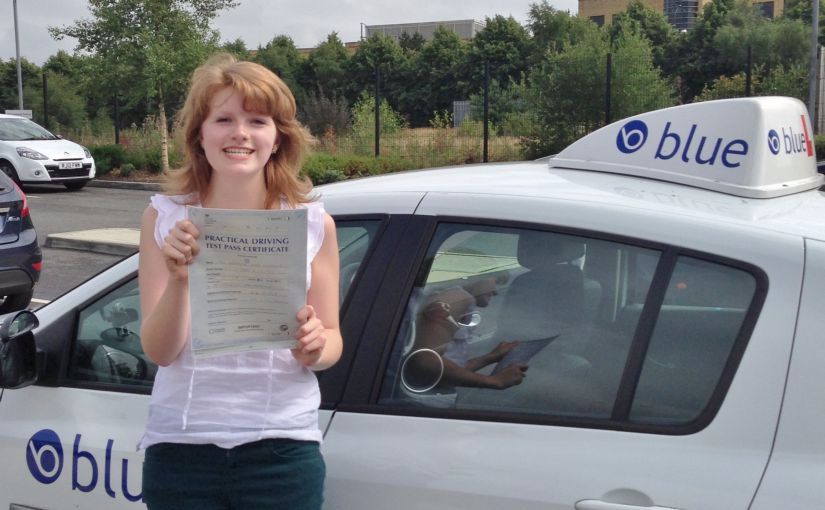 Jennifer of Camberley passed her driving test in Farnborough