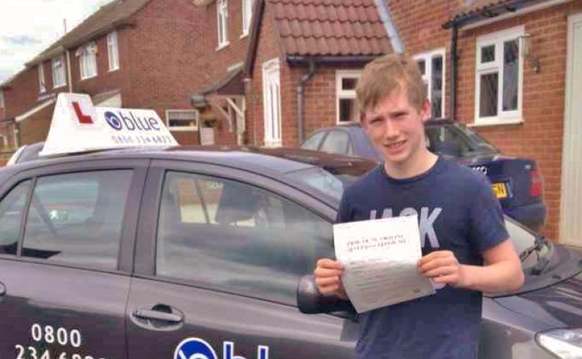 Congratulations to Samuel passed his driving test in Reading 1st attempt