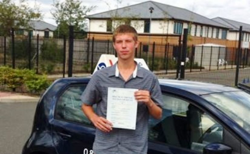 Well done to Matt First time driving test pass in Farnborough,