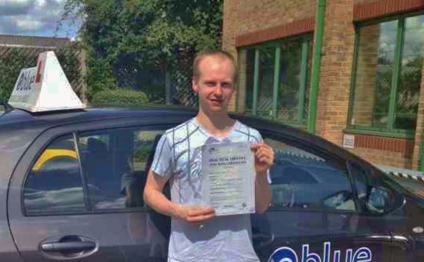 Driving Test First Time pass for Steven of Bracknell