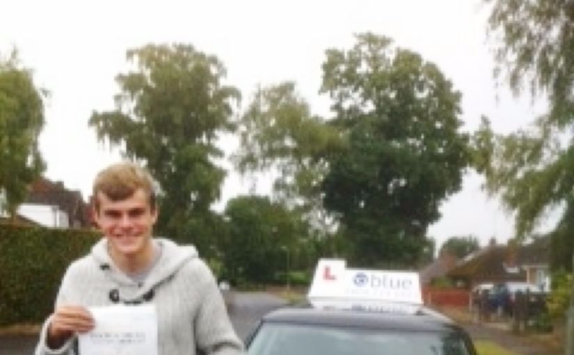 Congratulations to Reece from Ascot, Berkshire passed his driving test in Chertsey only 4 minor faults