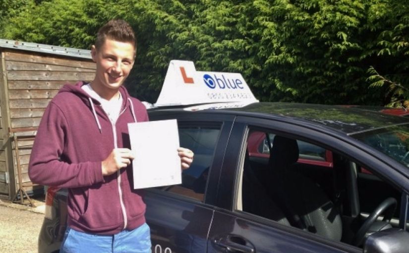 Brilliant result for Cameron of Arborfield, Berkshire passed driving test in Reading, Berkshire