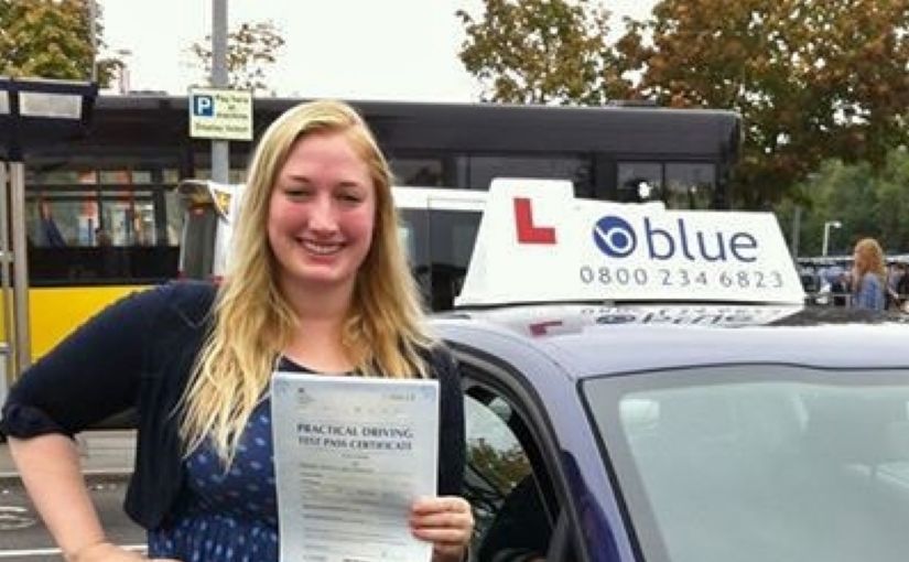 Congratulations to Catherine from Reading who passed her test today at Farnborough