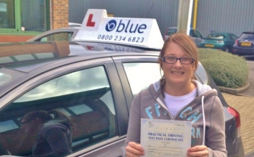 Well done to Charlotte of Bracknell, who passed her driving test on her FIRST ATTEMPT