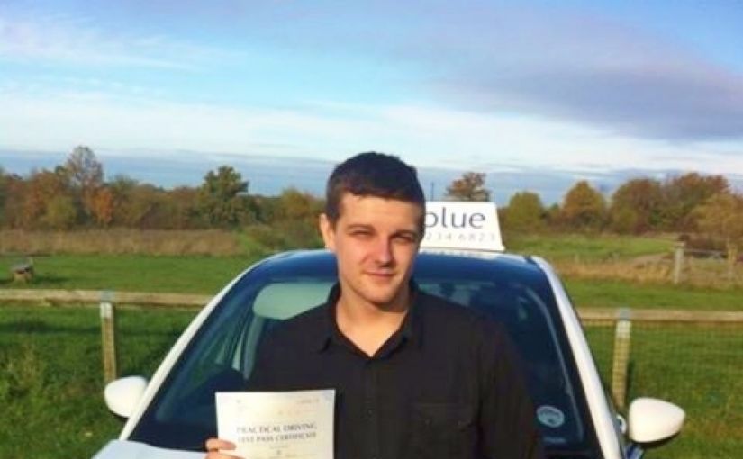 Congratulations to Stuart Bruce from Bracknell for passing his driving test today in reading