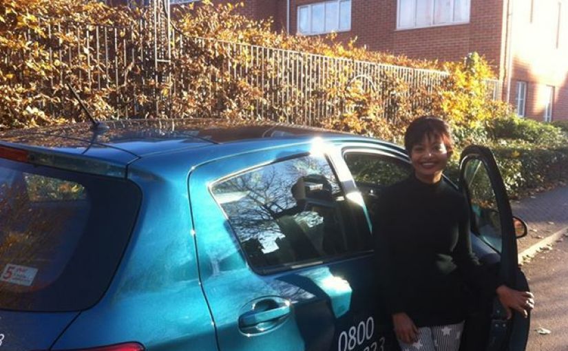 Super result for Leena Jha, who passed her practical test in Reading