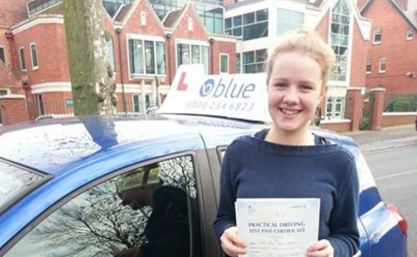 Many congratulations to Emma from Winnersh for a first time pass this morning at Reading.