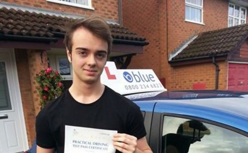 Congratulations to Luke Eaton of Wokingham on passing your test at Reading