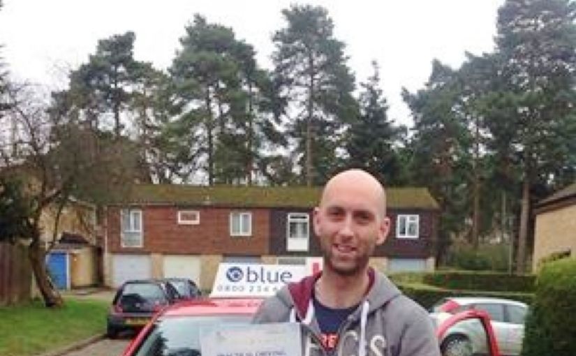 Congratulations goes to Grant Steadman, Berkshire on passing your test 1st time with 3 minors
