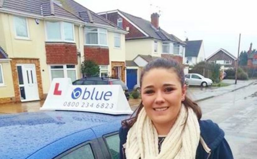 Well done Katie Hills of Woodley on passing your test first time at Reading