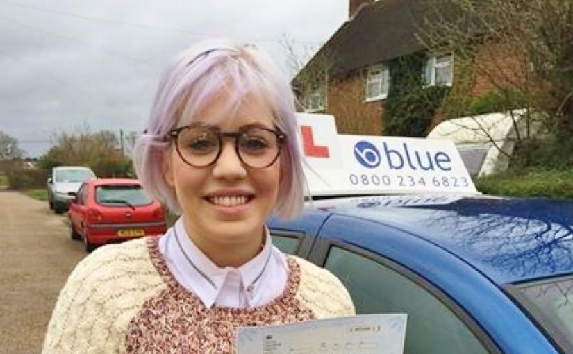 A great result for Fiona Downs of Hurst who passed her test at Reading