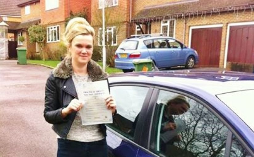Huge congratulations to Hannah who passed her test today at Chertsey