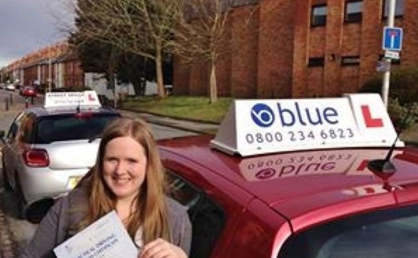 Outstanding Laura from Wokingham on passing your driving test today in Farnborough at your First Attempt