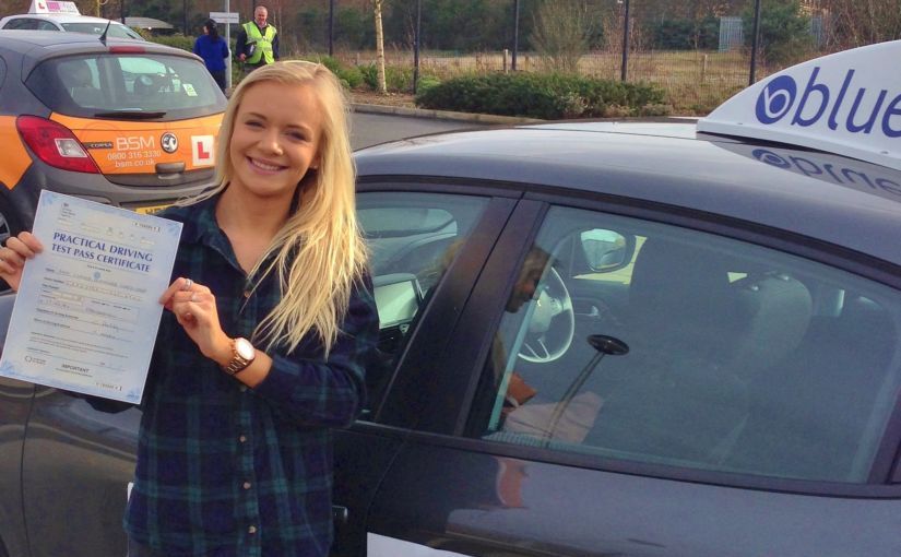 Brilliant result for Claudia of Lightwater, Surrey who passed her driving test Farnborough