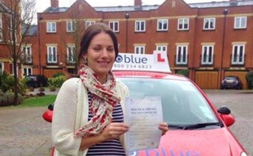 Congratulations Candice On passing your test in Chertsey today with only 4 minors
