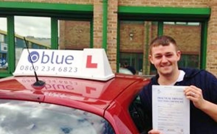 Well done Jamie McDonald from Bracknell on passing your driving test at Your First Attempt