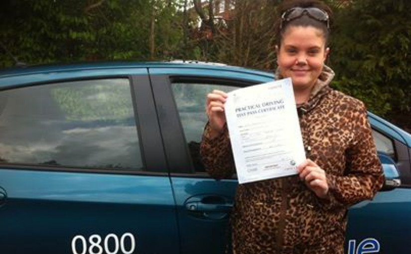 Great result for Georgina Lavender with a first time pass in her practical test today in Reading