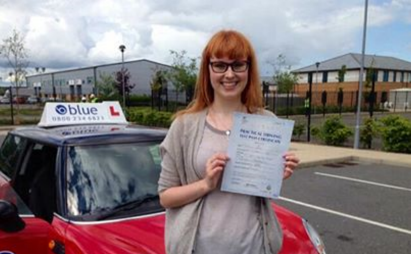 Congratulation to Emily who passed her driving test at Farnborough