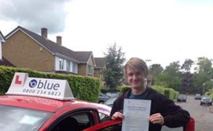 Congratulations to Elliott Cronin on passing your driving test in Chertsey