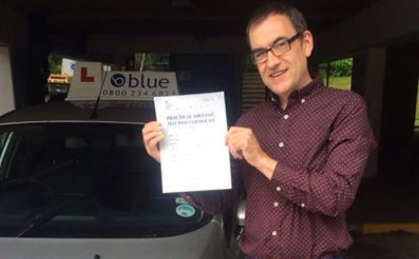 Huge congratulations to Neil Morgan from Harmans Water for passing his driving test