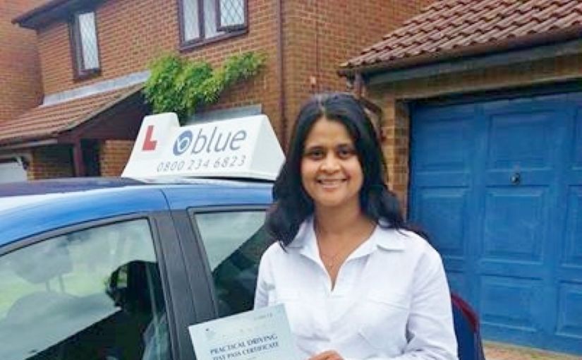 blue driving school driving instructor