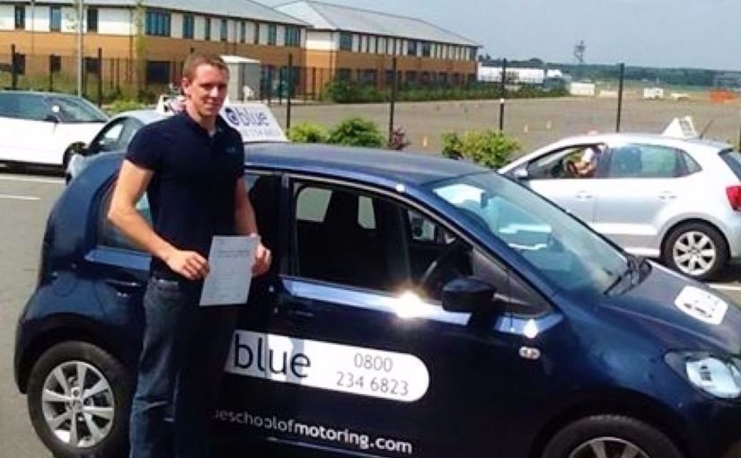 blue driving school driving instructor