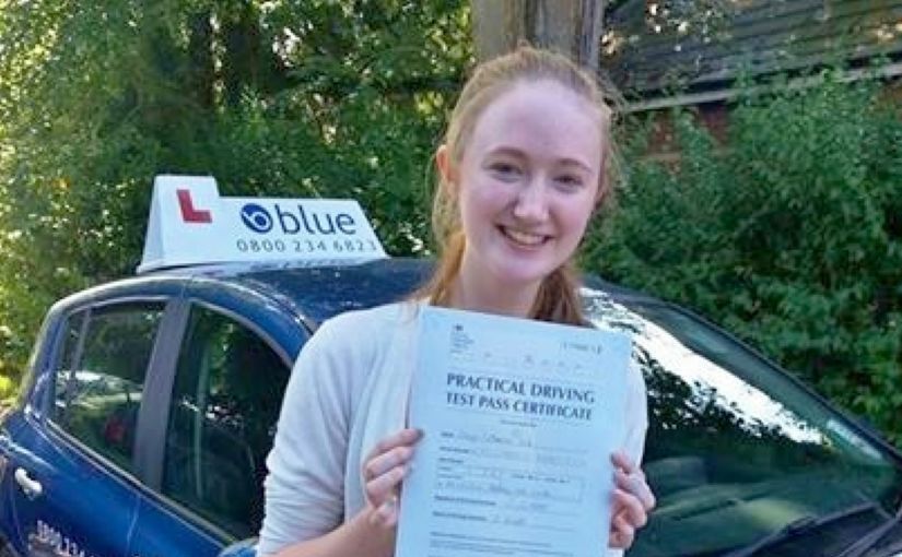 Congratulations to Freya Gale from Caversham who passed her test at Reading