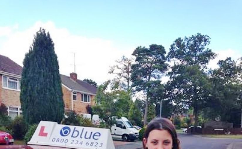 Well done Daisy from Ascot on passing your Driving Test today in Chertsey at your FIRST ATTEMPT