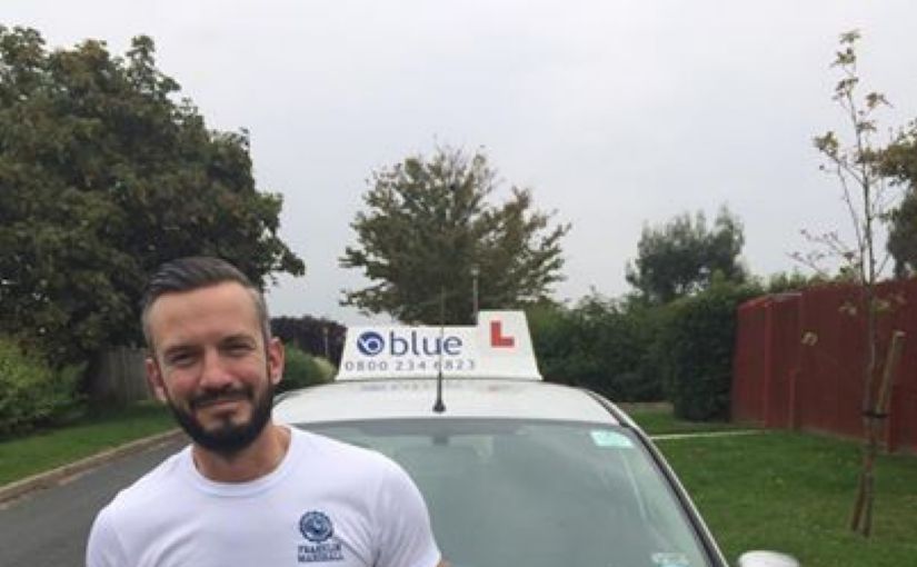 blue driving school driving instructor