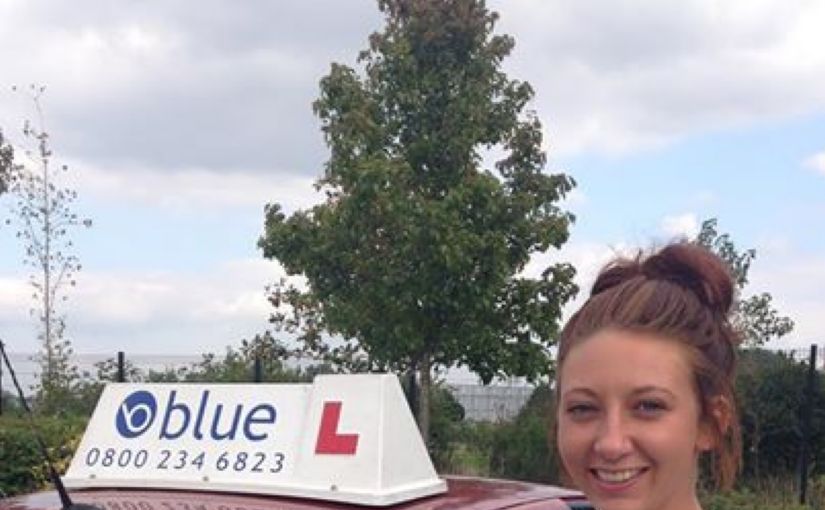 Well done Hollie Houston from Bracknell on passing your Driving Test today in Farnborough