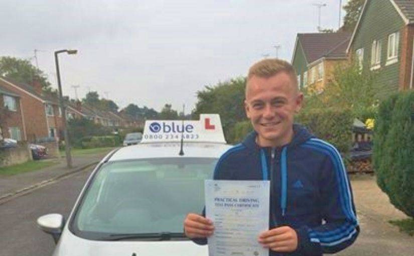 Great result for Kallum Harris from Ascot on passing his driving test first time