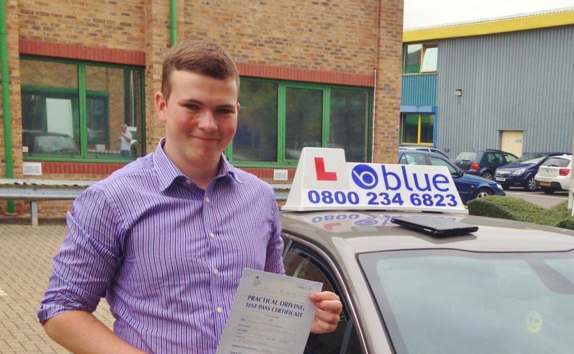Great result for Sam Wells from Windlesham, Surrey who passed his driving test First Time