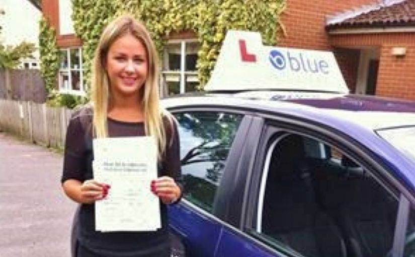 Lydia Grantham from Ascot, who passed her test at Chertsey