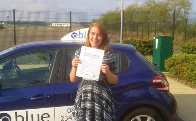 Congratulations to Kerry of Aldershot who passed her driving test first time in Farnborough