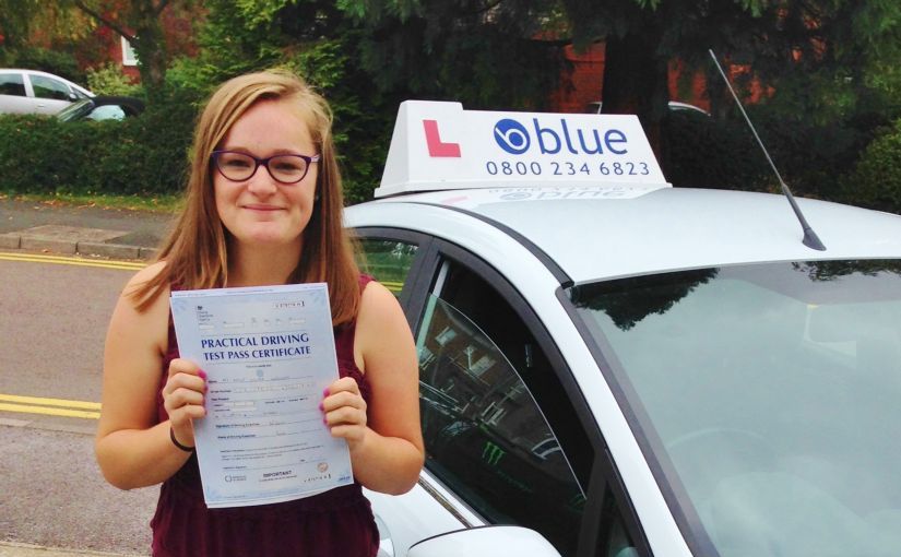 blue driving school driving instructor