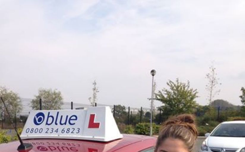 Well done Emily Mandry from Lightwater on passing your Driving Test today in Farnborough
