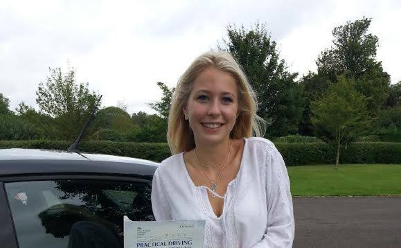 A great result this morning for Katya Kinder of Upper Culham who passed her driving test FIRST TIME in Reading