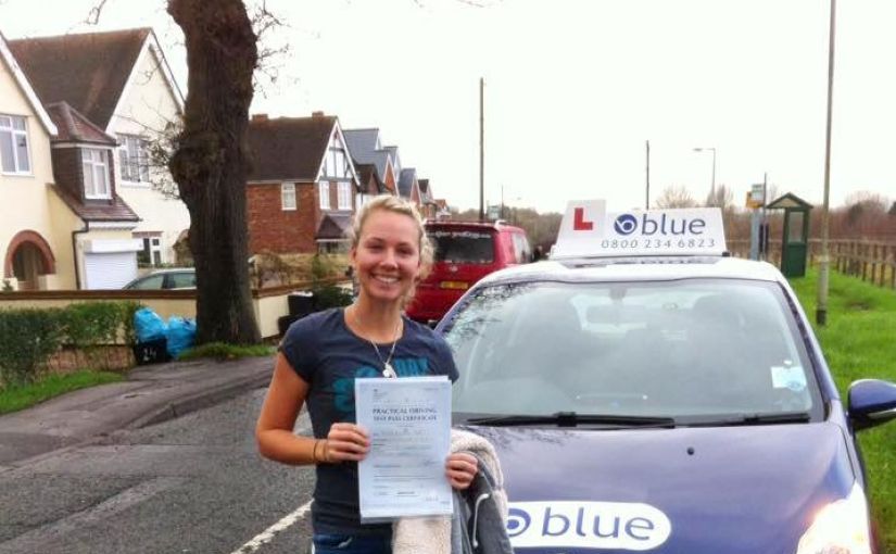 Huge congratulations to Hannah Brett from Wokingham, Berkshire on passing her test today at Reading, Berkshire