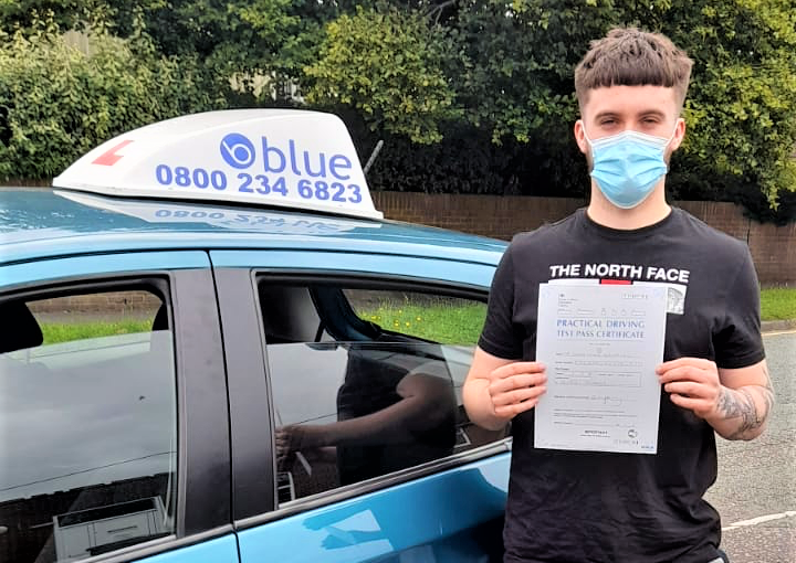 Adam Szlachcic from Reading passed his test yesterday in Reading