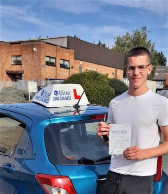 Alex Bark from Winnersh passed Driving test in Reading