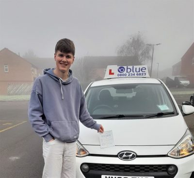 Alex Mitchell Passed Driving Test in Trowbridge