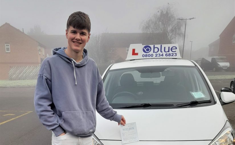 Alex Mitchell Passed Driving Test in Trowbridge