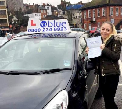 Slough driving test for Alice