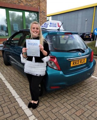 Amber Levitt from Bracknell Passed Driving Test