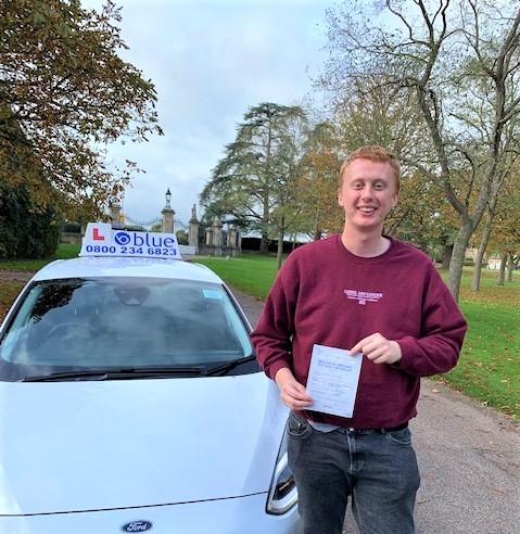 Andrew Weigh of Windsor Passed Driving Test