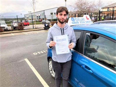 Anthony Passed Driving Test in Farnborough