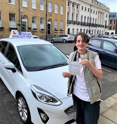 Arran Williamson of Windsor Passed his driving test