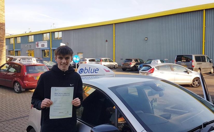 Great result, for Josh Betts of Ascot, who passed his driving test First Time