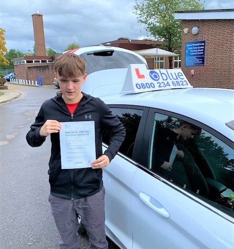 Ascot Driving Test Pass for Dom Fenton